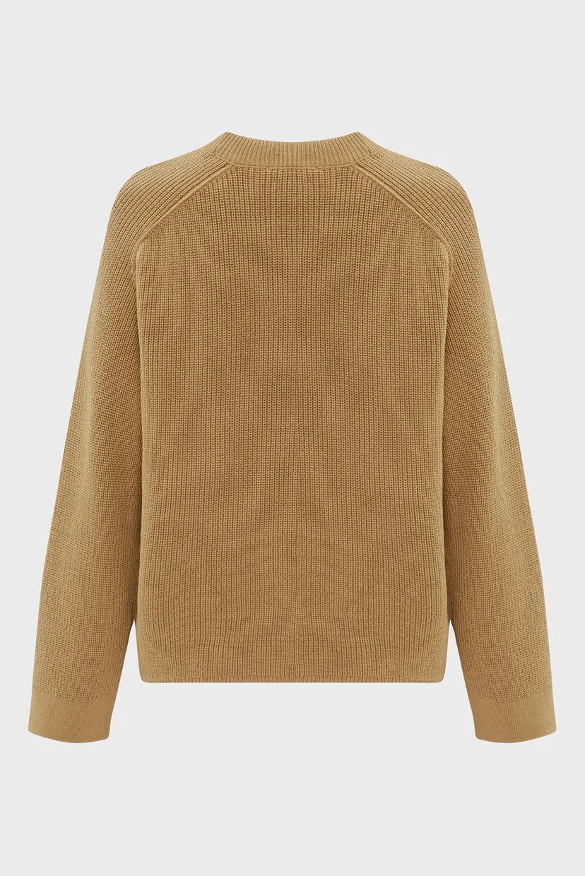Женский бежевый свитер CO CARDI STITCH 6