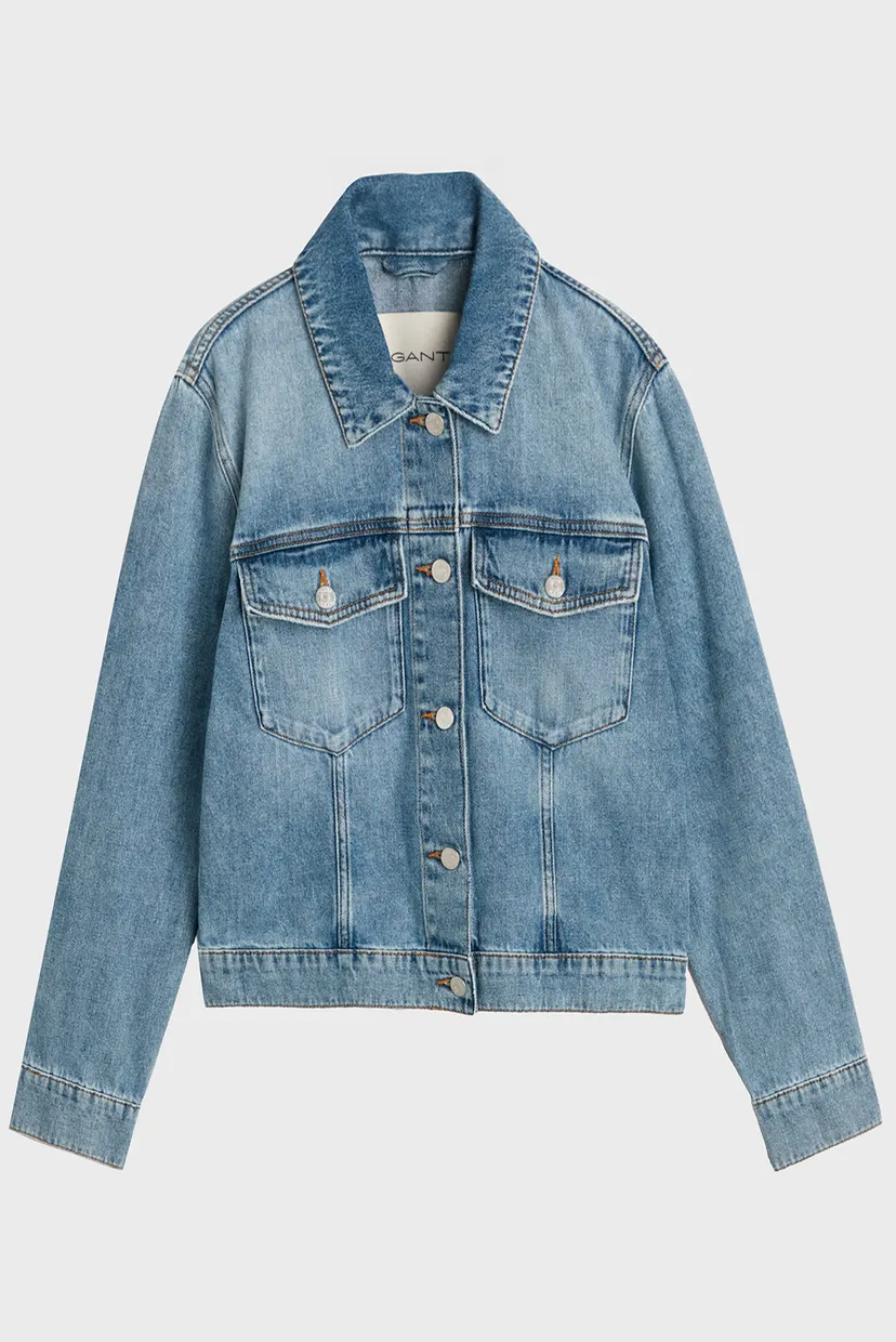 Женская синяя джинсовая куртка DENIM JACKET 5