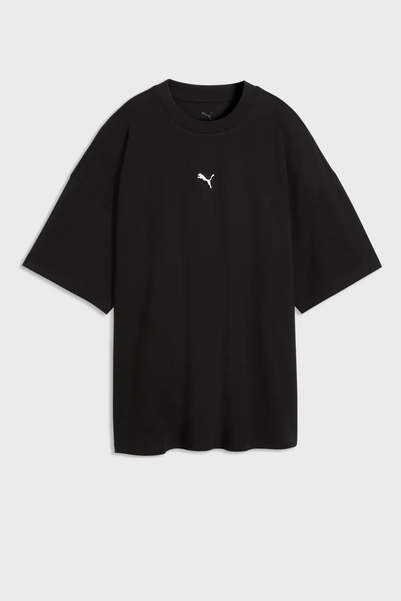 Жіноча чорна футболка Essentials Oversized Tee Women 4