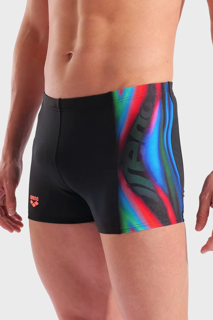 Мужские черные плавки TWO SIDES SWIM SHORT 4