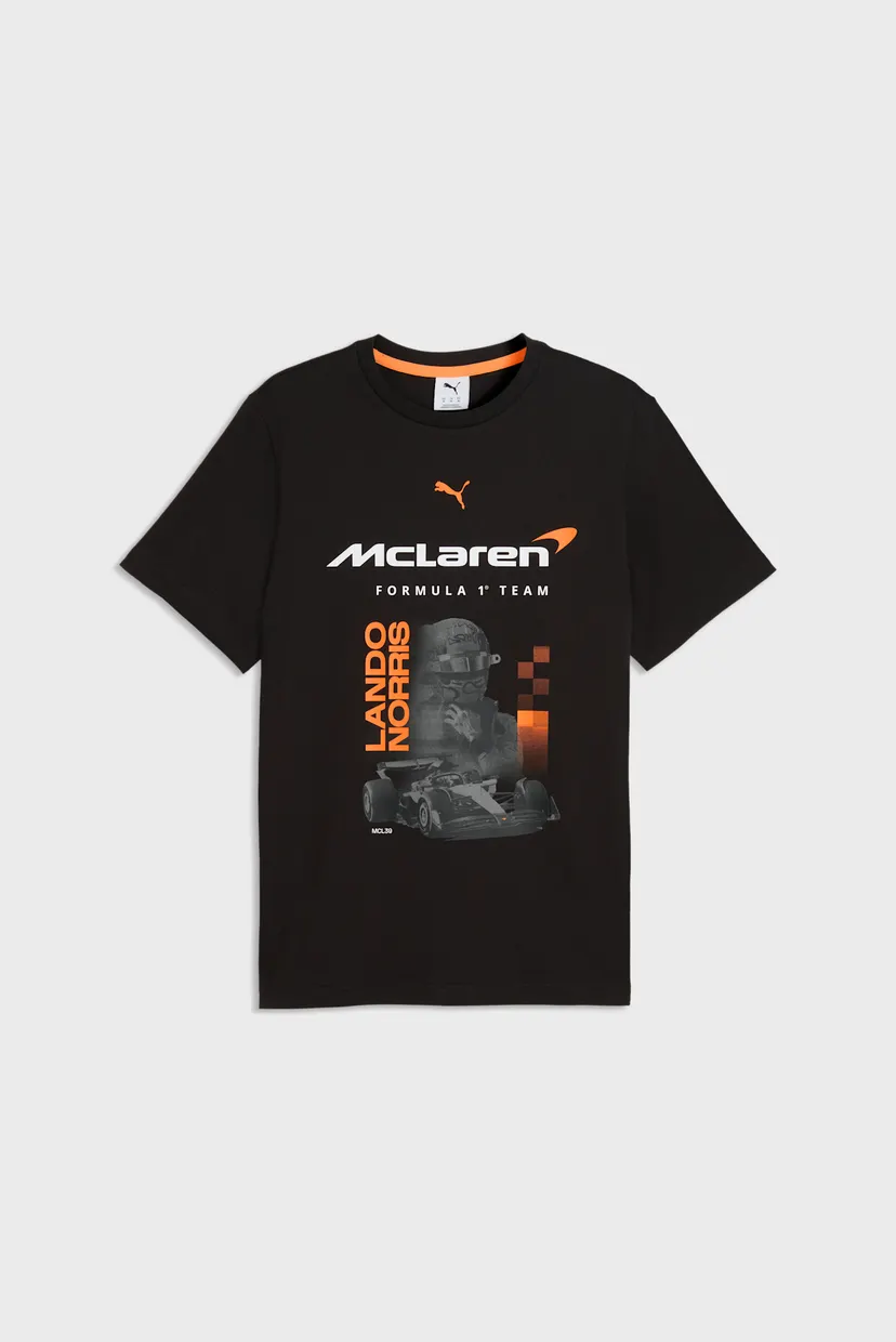 Чоловіча чорна футболка McLAREN RACING Norris Tee Men 4