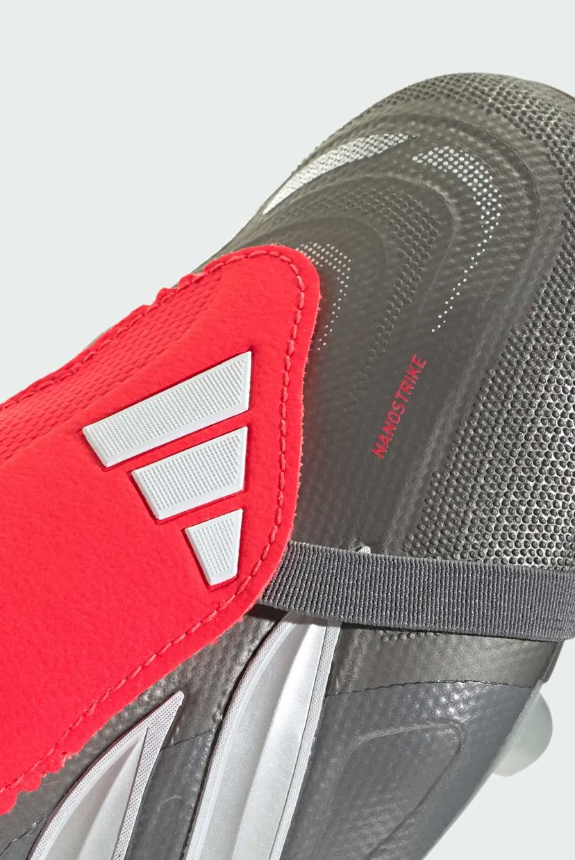 Серые бутсы PREDATOR LEAGUE Fold-Over Tongue Firm Ground 8