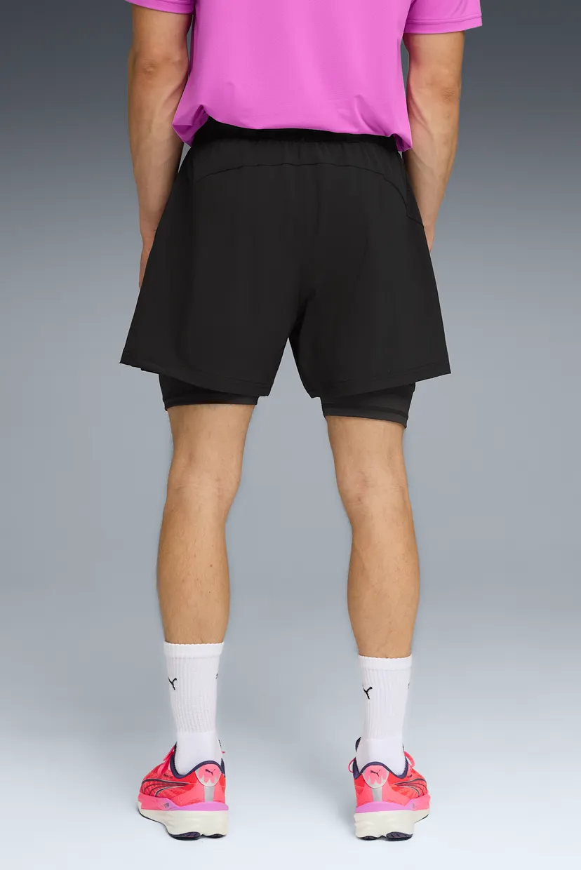 Чоловічі чорні шорти PUMA x HYROX DRYELITE 2-in-1 Shorts Men 3