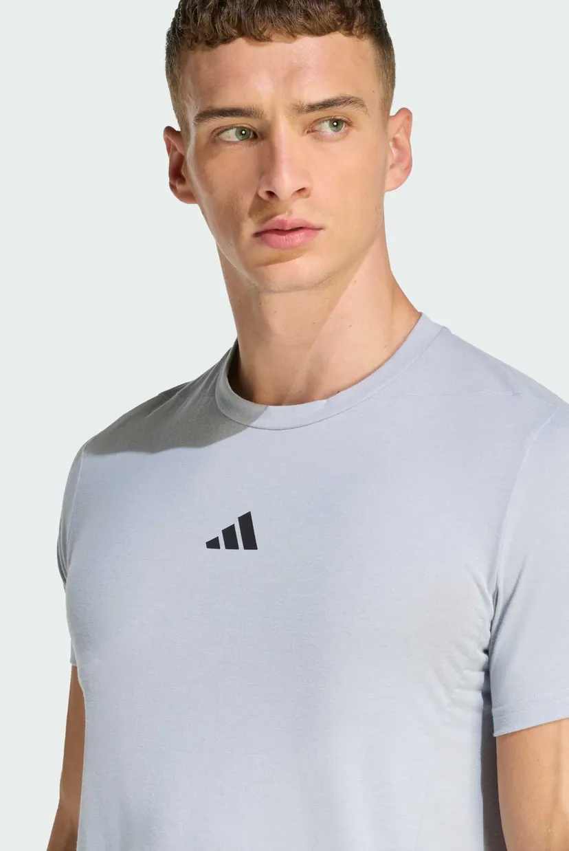 Мужская серая футболка Designed for Training Workout 4