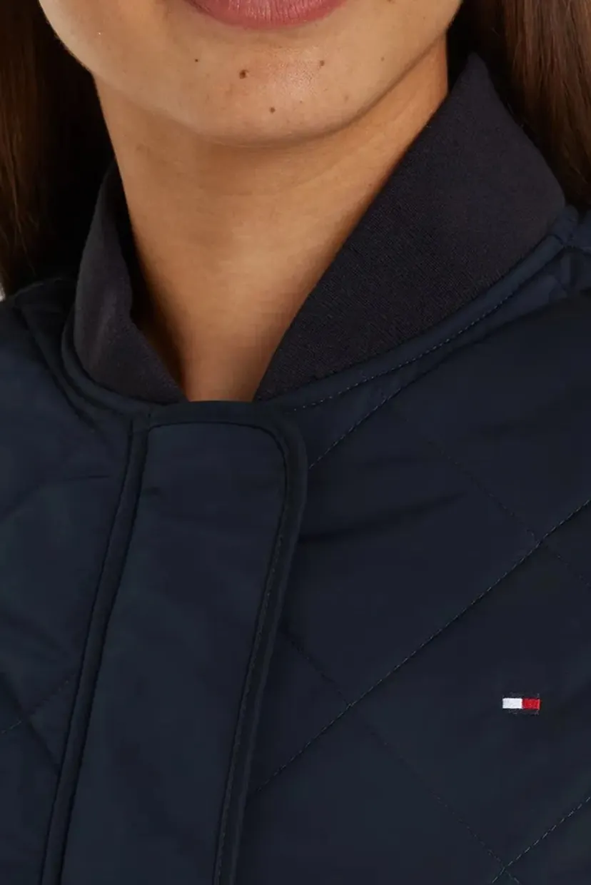 Женский темно-синий бомбер LW QUILTED BOMBER JACKET 3