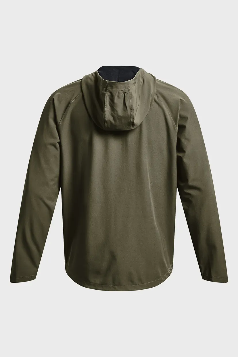 Мужская оливковая ветровка UA Unstoppable Jacket 6