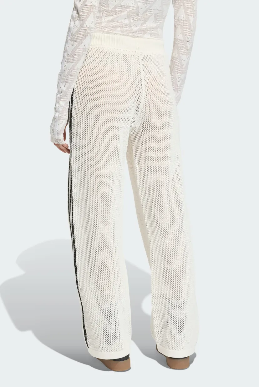 Женские белые спортивные брюки KNITTED CROCHET FIREBIRD 3