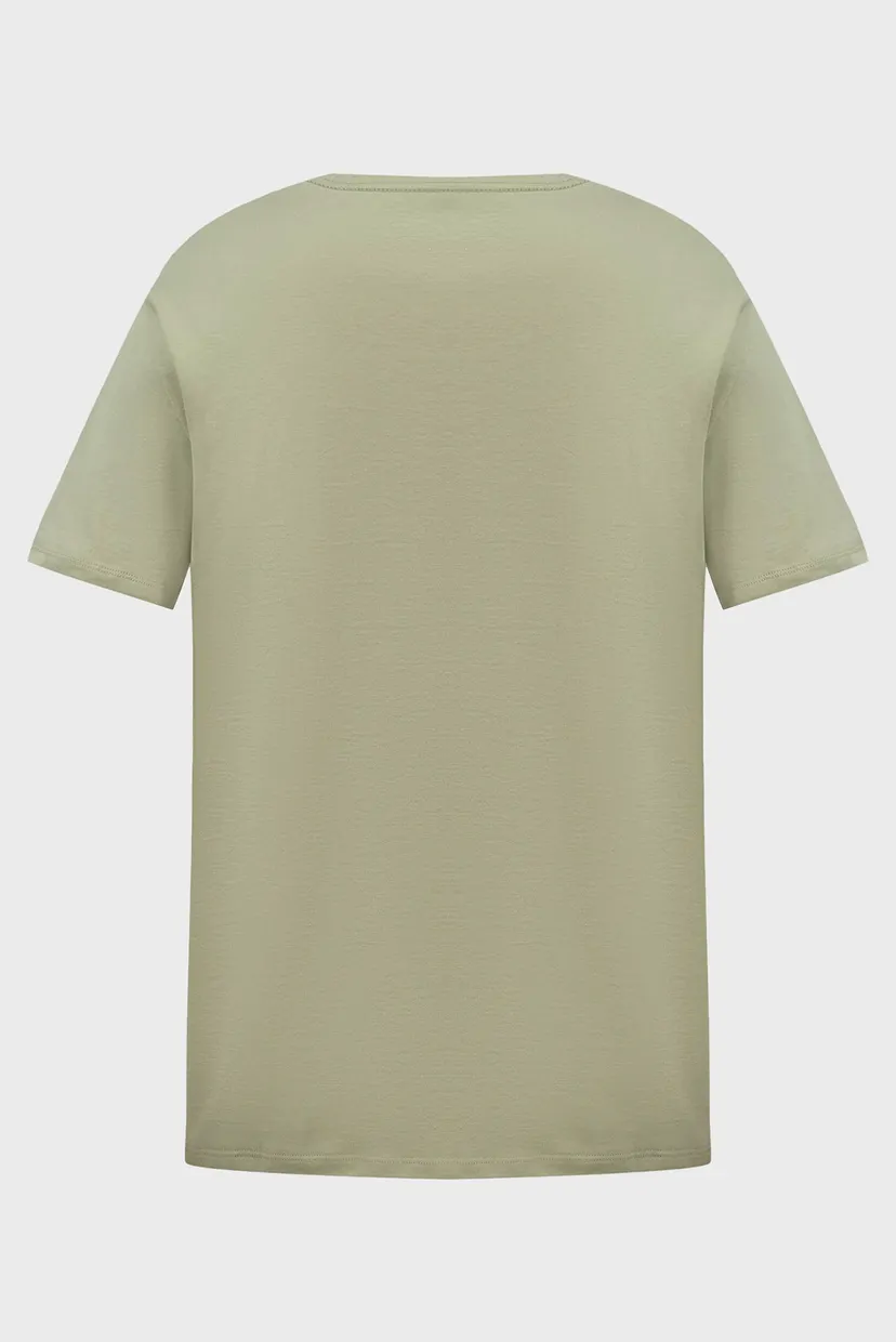 Чоловіча оливкова футболка SS HERO MONOGRAM TEE 30S EU OPT 6