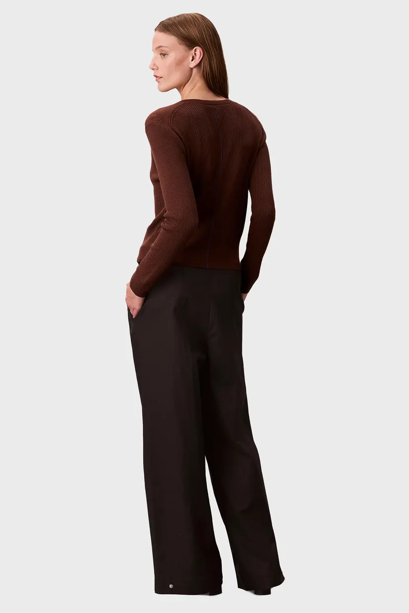 Жіночі чорні брюки STRETCH CHINO 4