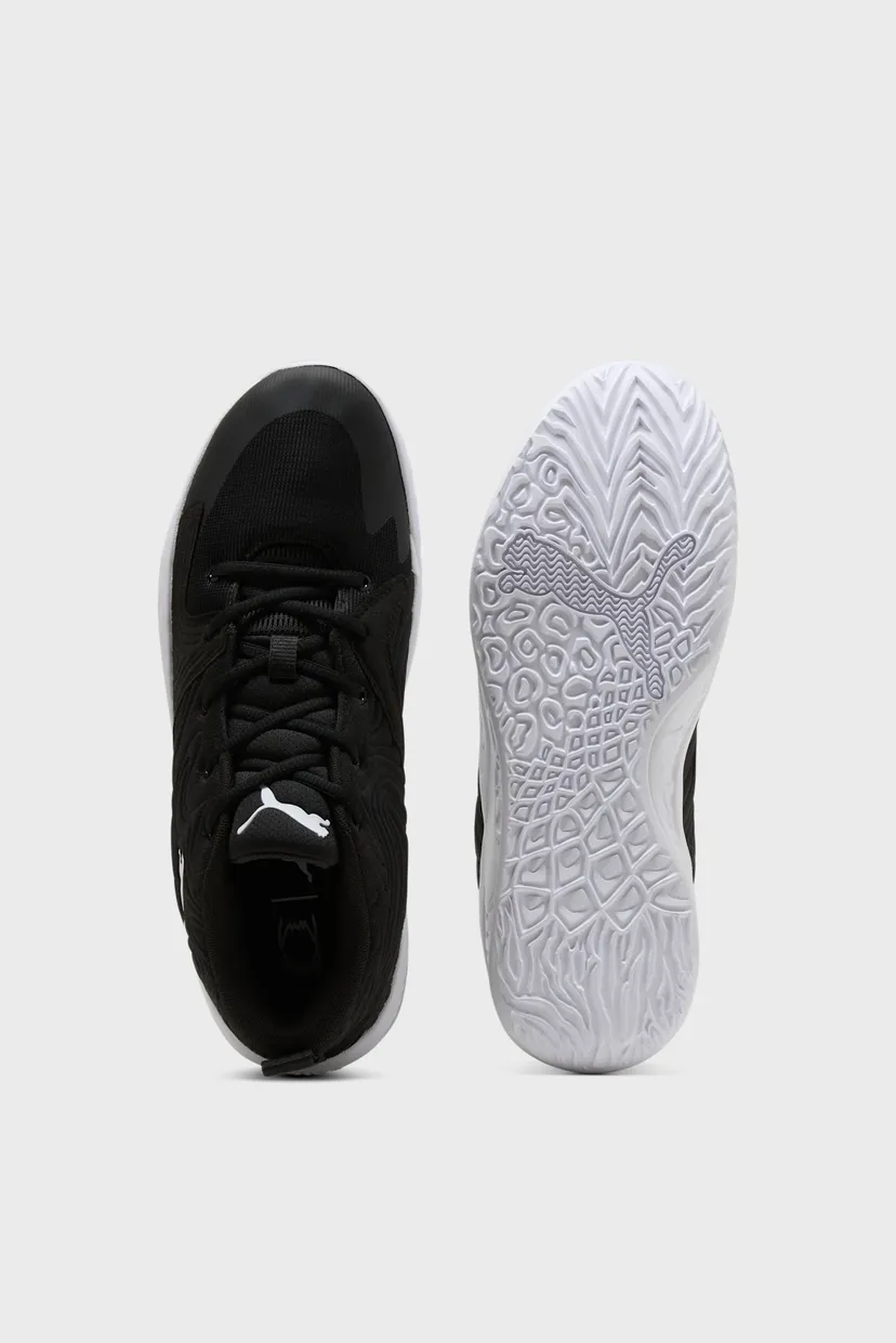Черные кроссовки Court Pro 3 Mid Basketball Shoes Unisex 4