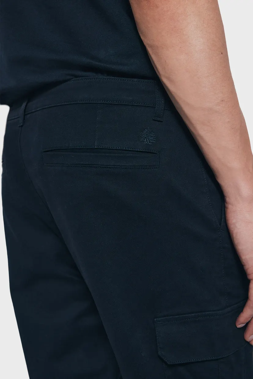Мужские черные карго Slim Fit 6