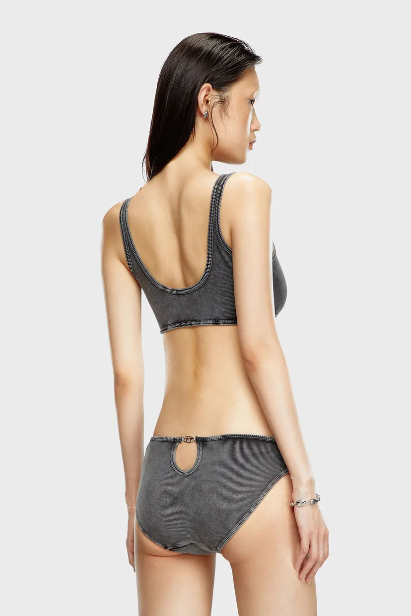 Жіночі сірі трусики UFPN-D-OVAL-HIGH-WAISTED-BRIEF MUTANDE 3