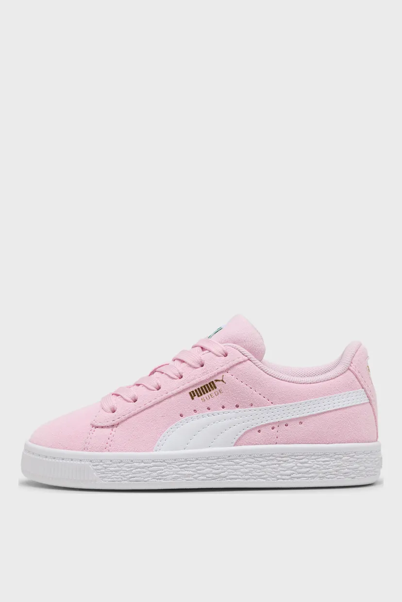 Детские розовые замшевые сникерсы Suede Classic Sneakers Kids 3