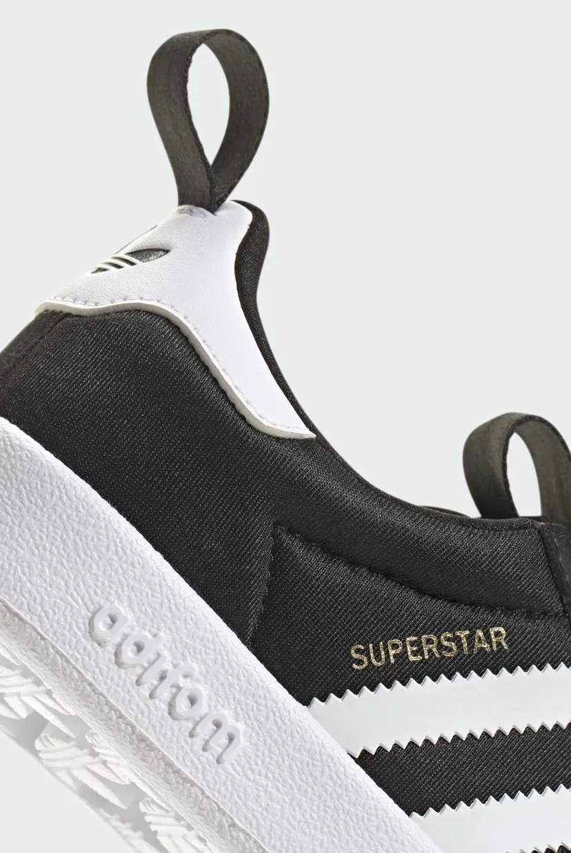 Дитячі чорні кросівки Adifom Superstar 360 8