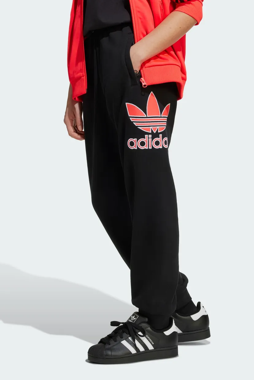 Дитячі чорні спортивні штани Big Logo Execution Oversized Sweat Kids 4