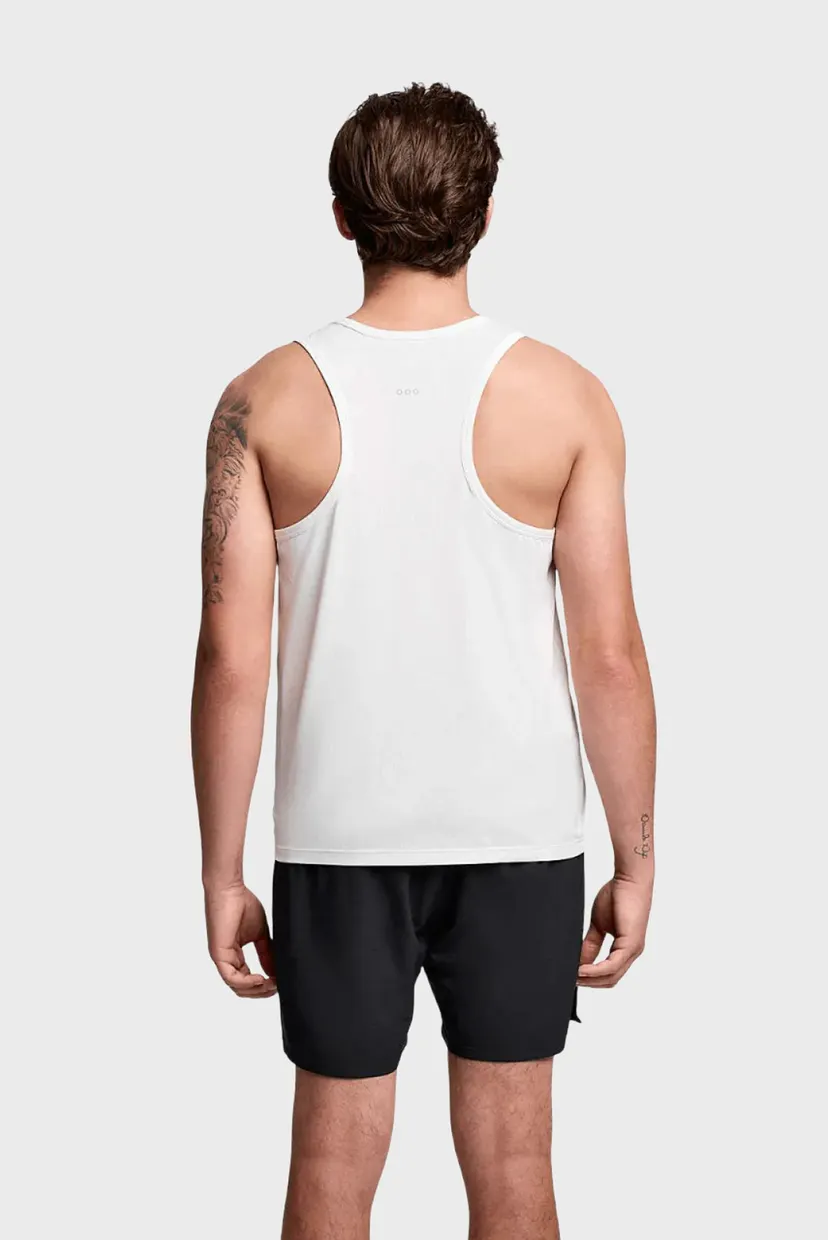 Чоловіча біла майка STOPWATCH SINGLET 3