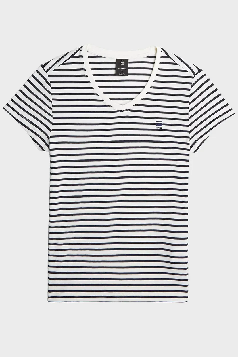 Женская футболка в полоску eyben slim v t 2.0 5
