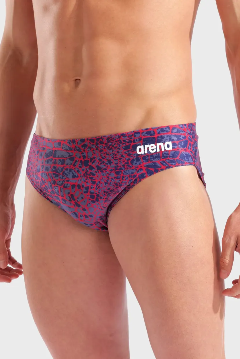 Чоловічі плавки з візерунком SNAKESKIN SWIM BRIEFS 4