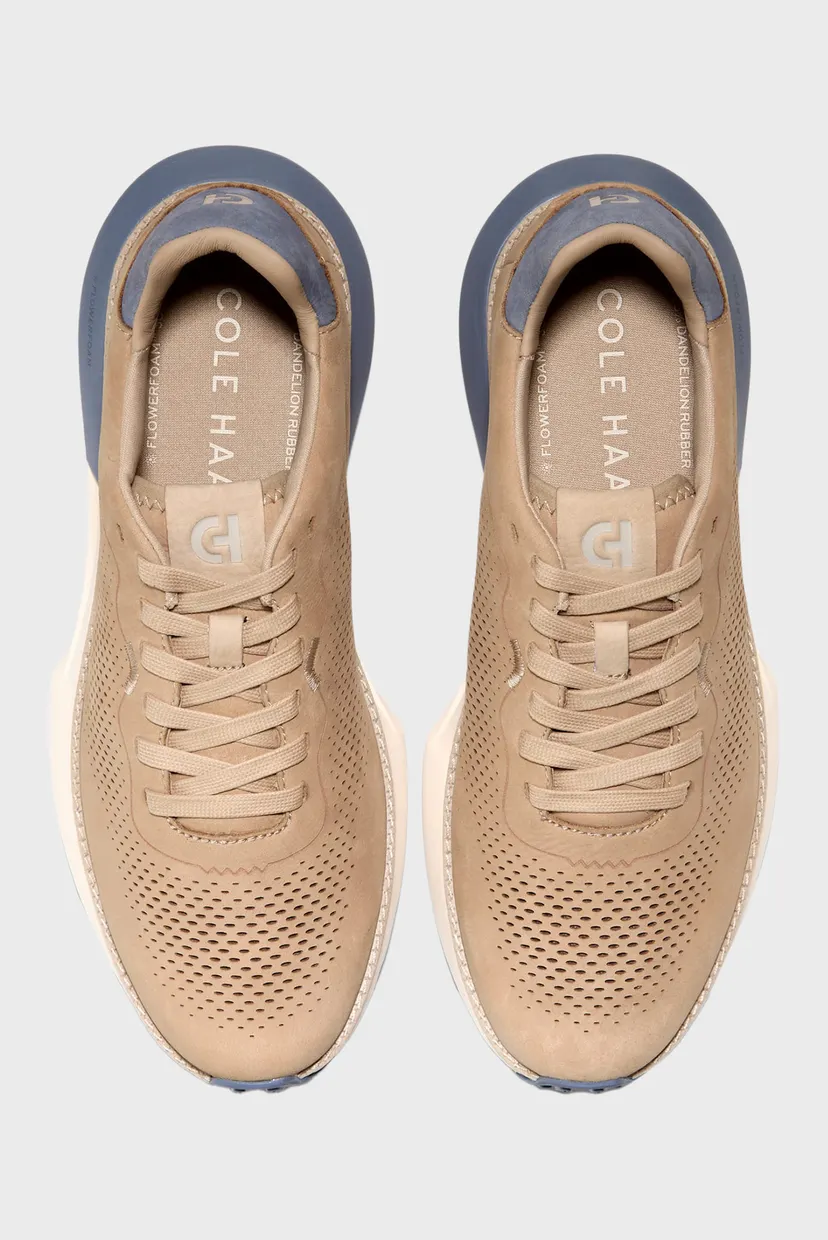 Чоловічі бежеві нубукові кросівки GrandPrø Ashland Laser Perforated Sneaker 4