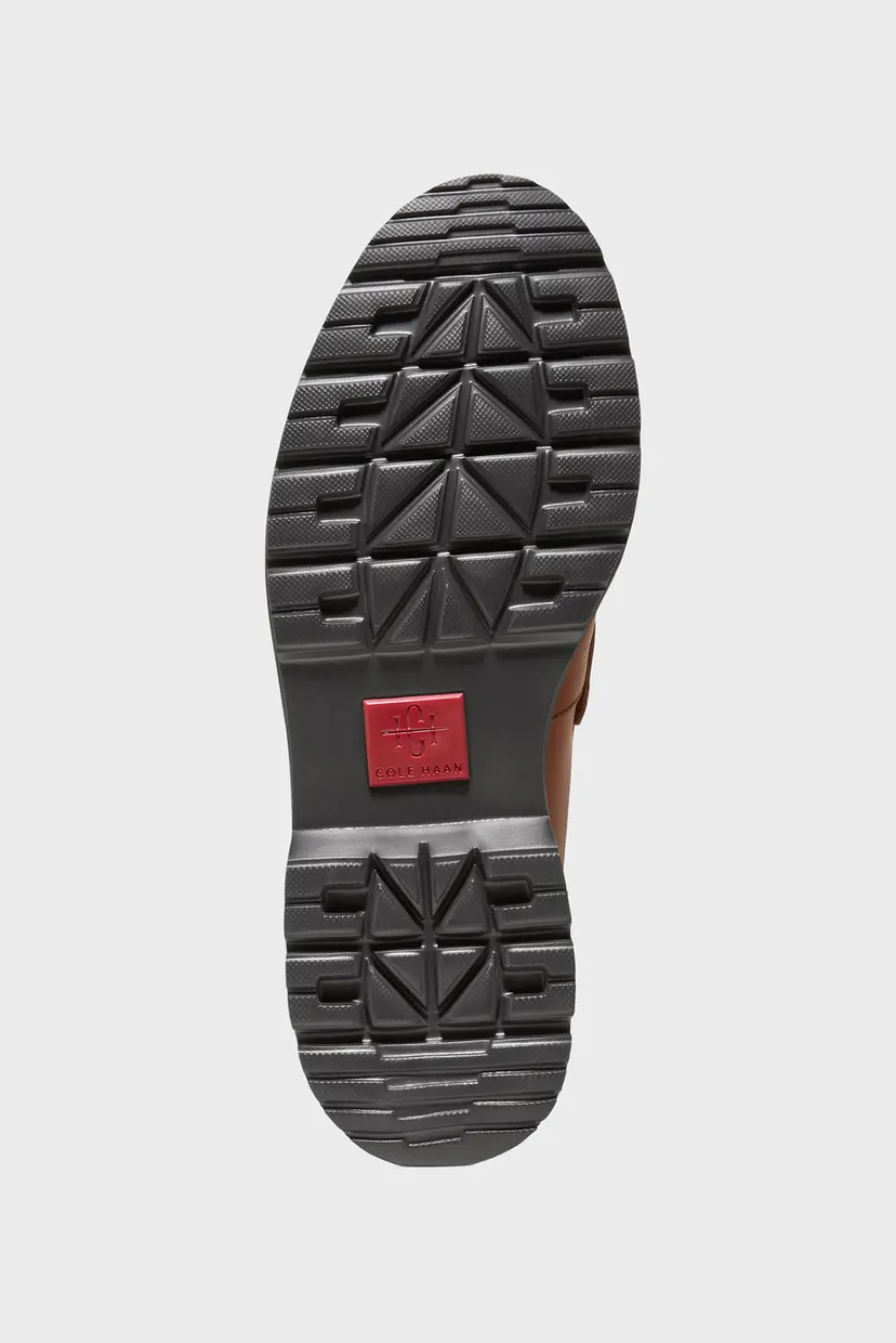 Мужские коричневые кожаные лоферы American Classics Penny Loafer 6