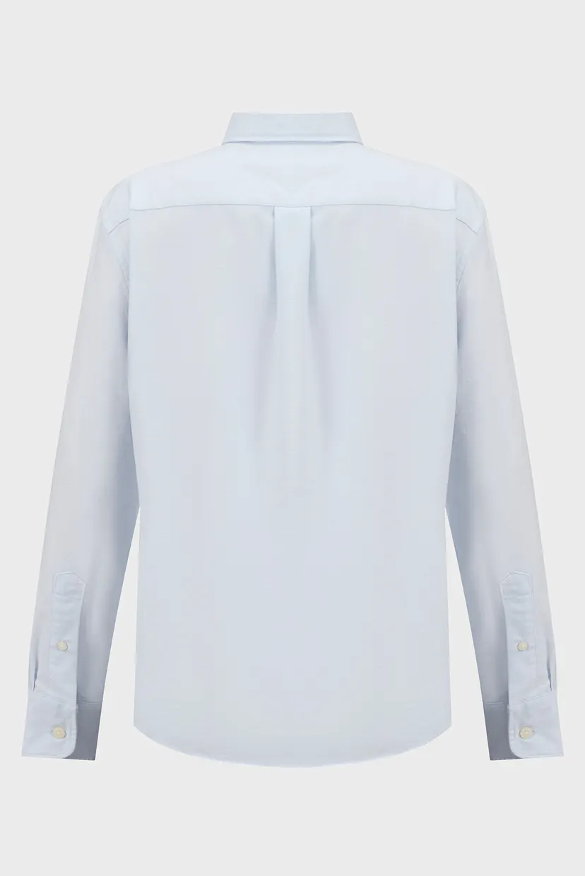 Чоловіча блакитна сорочка OXFORD DOBBY RF SHIRT 7