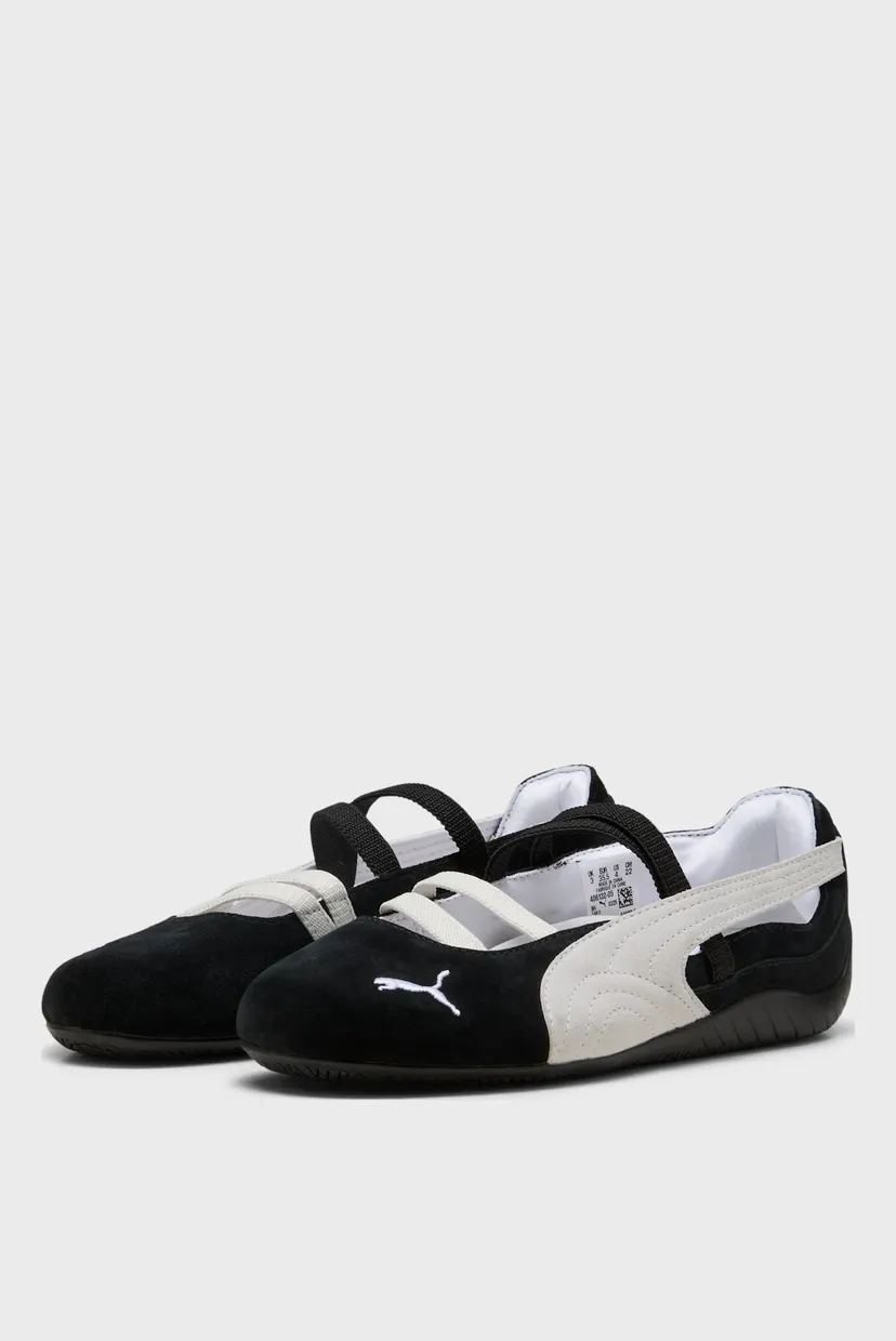 Дитячі чорні замшеві балетки Speedcat Ballet Sneakers Youth 3