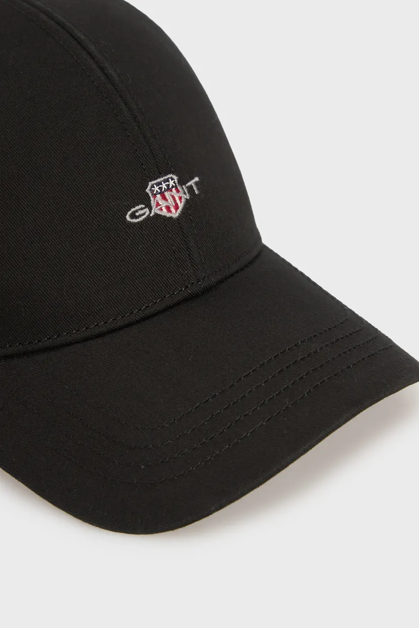 Мужская черная кепка COTTON TWILL CAP 3