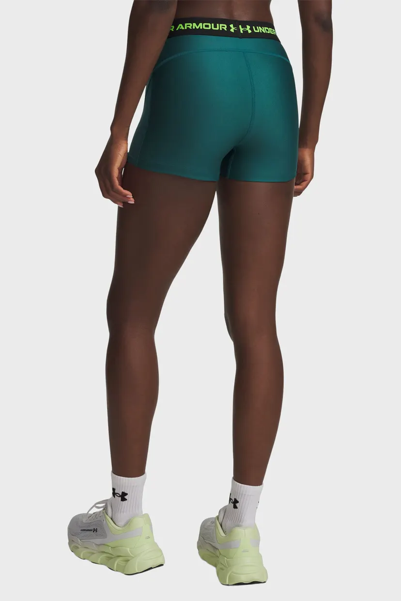 Женские зеленые велосипедки HeatGear Mesh Shorty 3