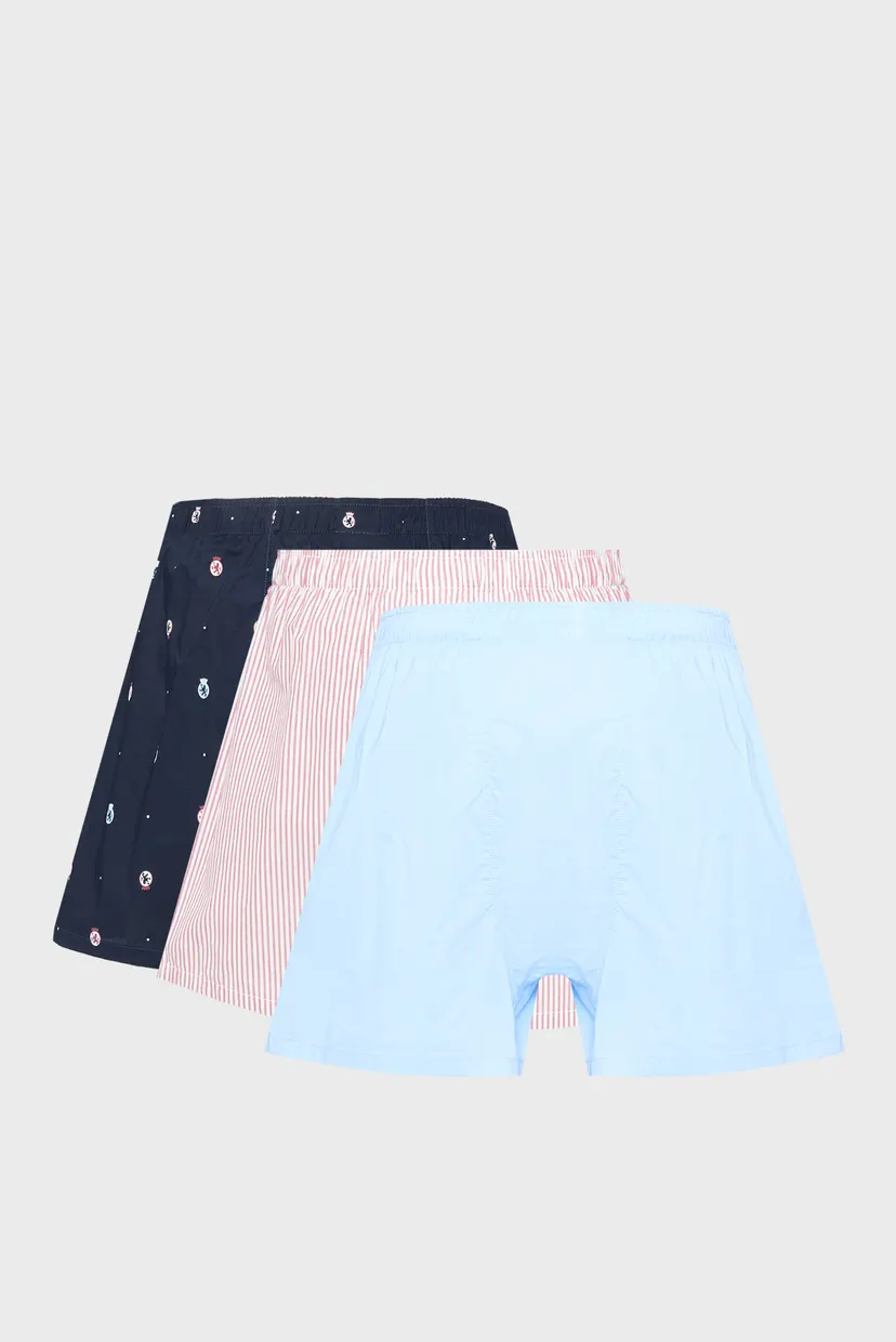 Чоловічі труси (3 шт) WOVEN BOXER PRINT 9