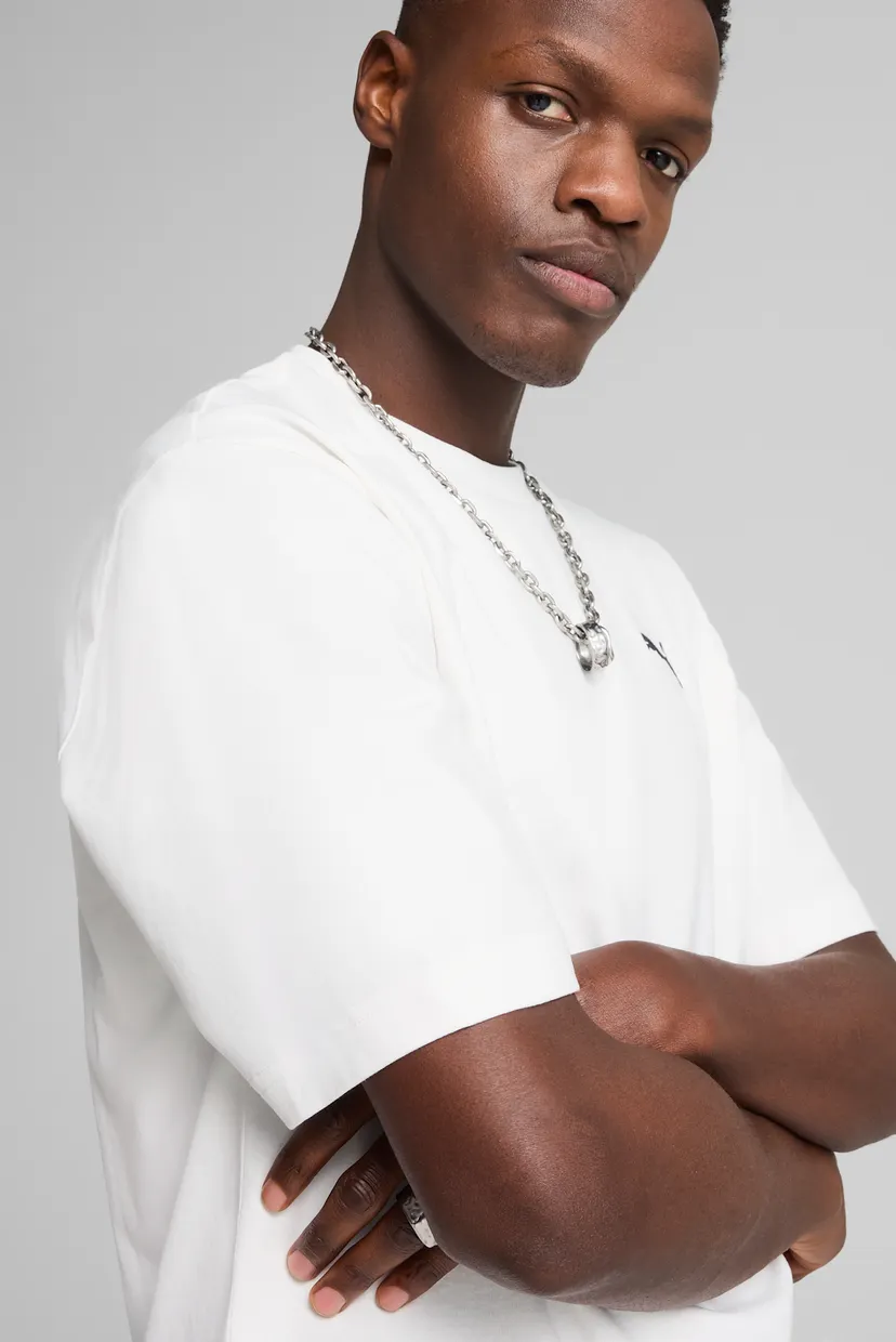 Чоловіча біла футболка WARDROBE ESS Boxy Tee Men 5
