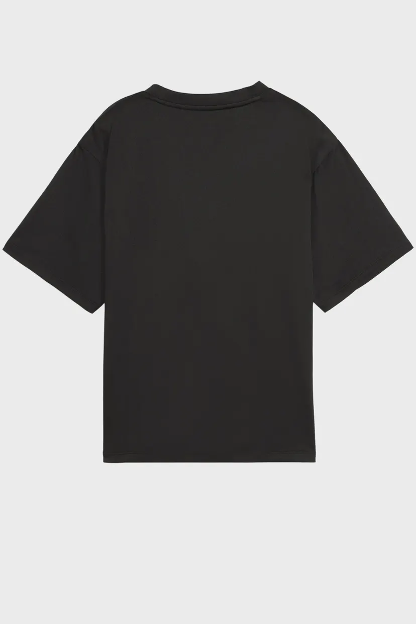 Жіноча чорна футболка Train All Day Essentials Relaxed Tee Women 5