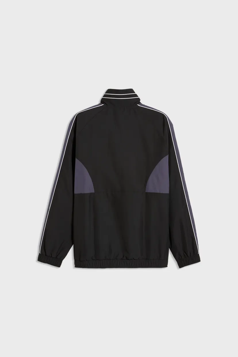 Мужская черная спортивная кофта T7 Relaxed Woven Track Jacket Men 6