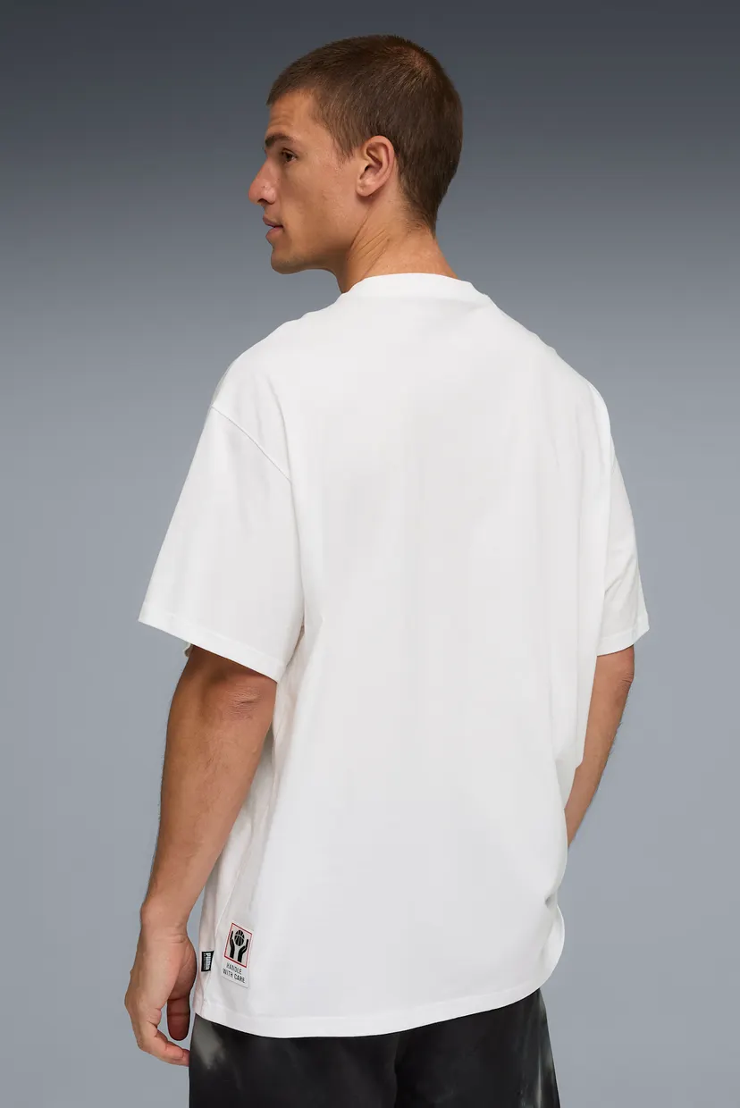 Чоловіча біла футболка What The Fun Tee III Oversized Tee Men 3