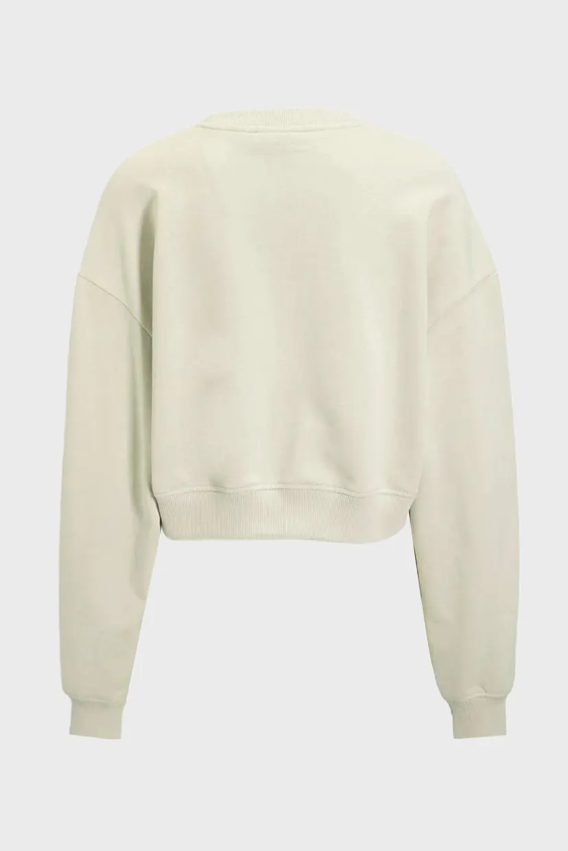Жіночий світло-сірий світшот SCRIPT INSTITUTIONAL CREWNECK 6