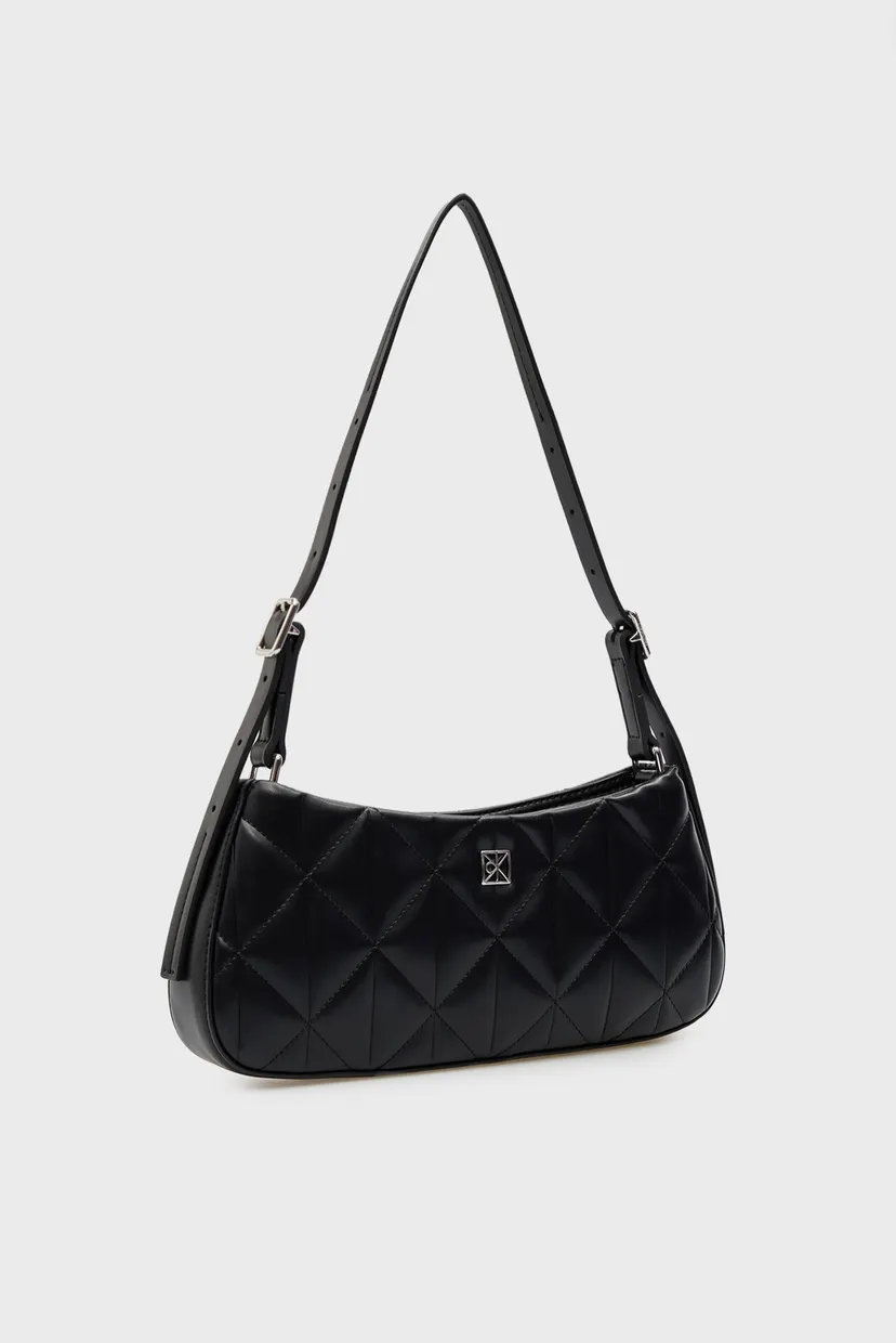 Женская черная сумка QUILTED SMALL 3