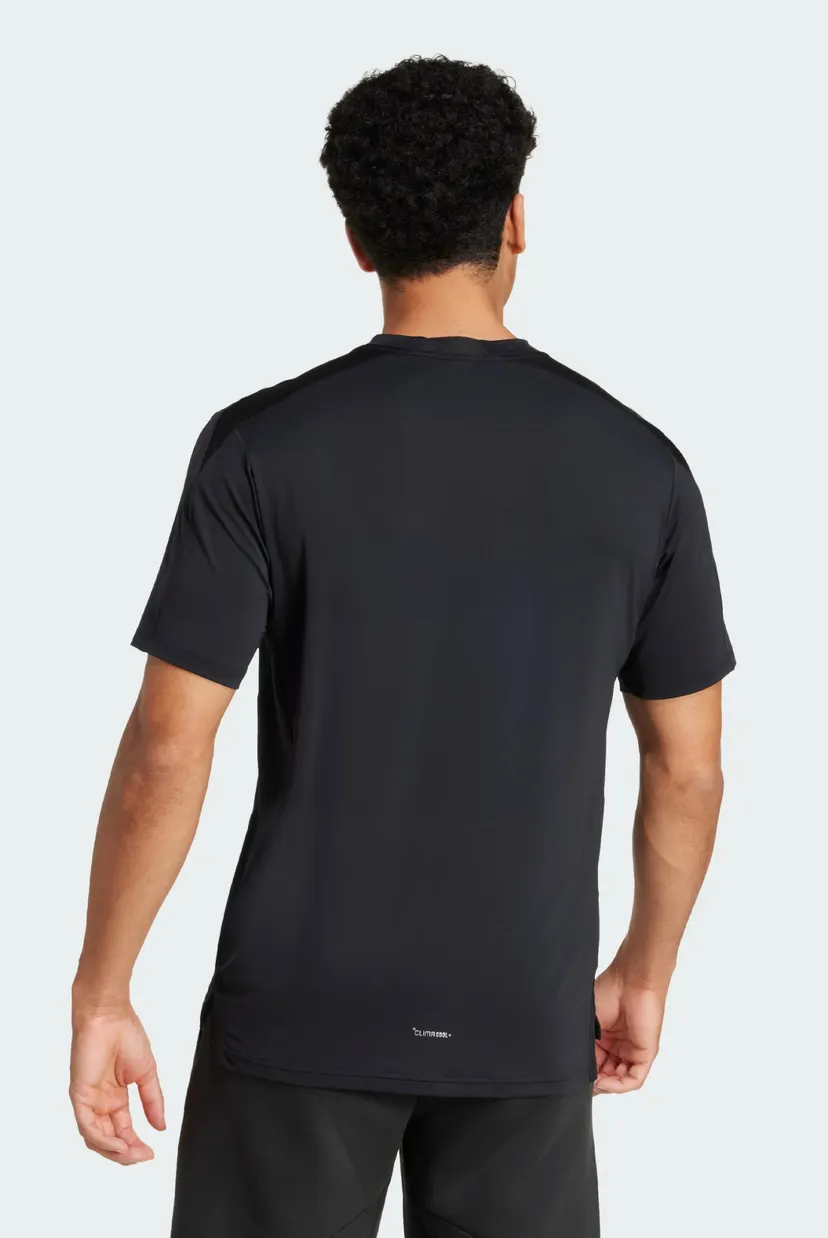 Мужская черная футболка Designed-for-Training Intensity 3