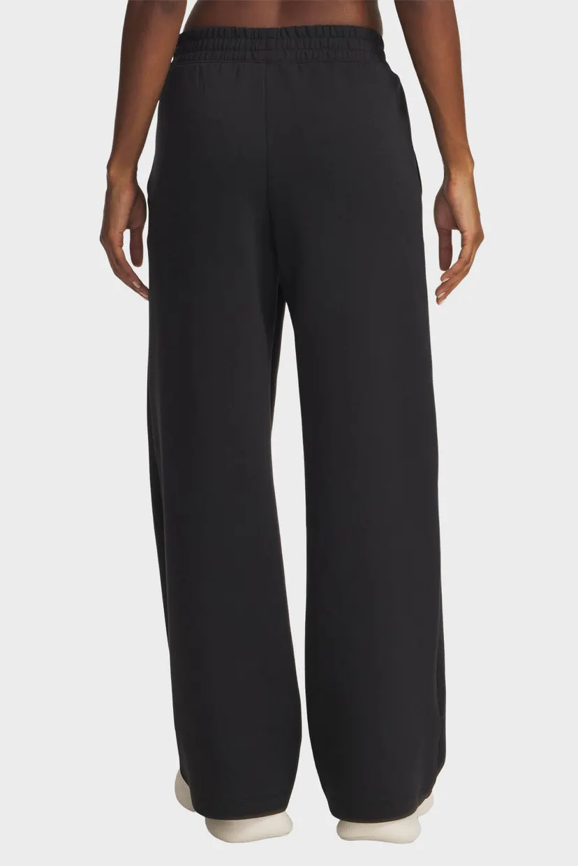 Женские черные спортивные брюки UA Unstoppable Flc Pant 3