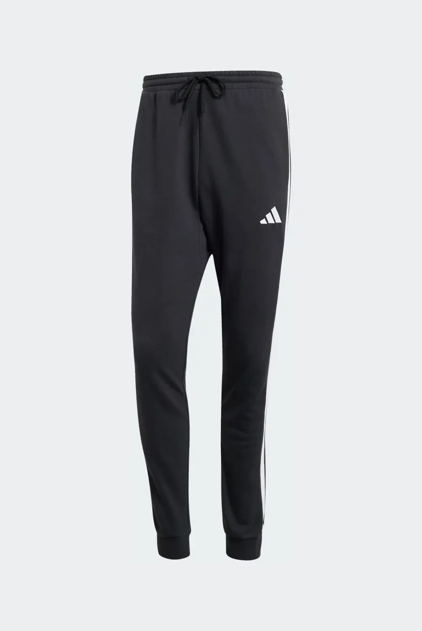 Мужские черные спортивные брюки Essential 3-Stripes French Terry 6