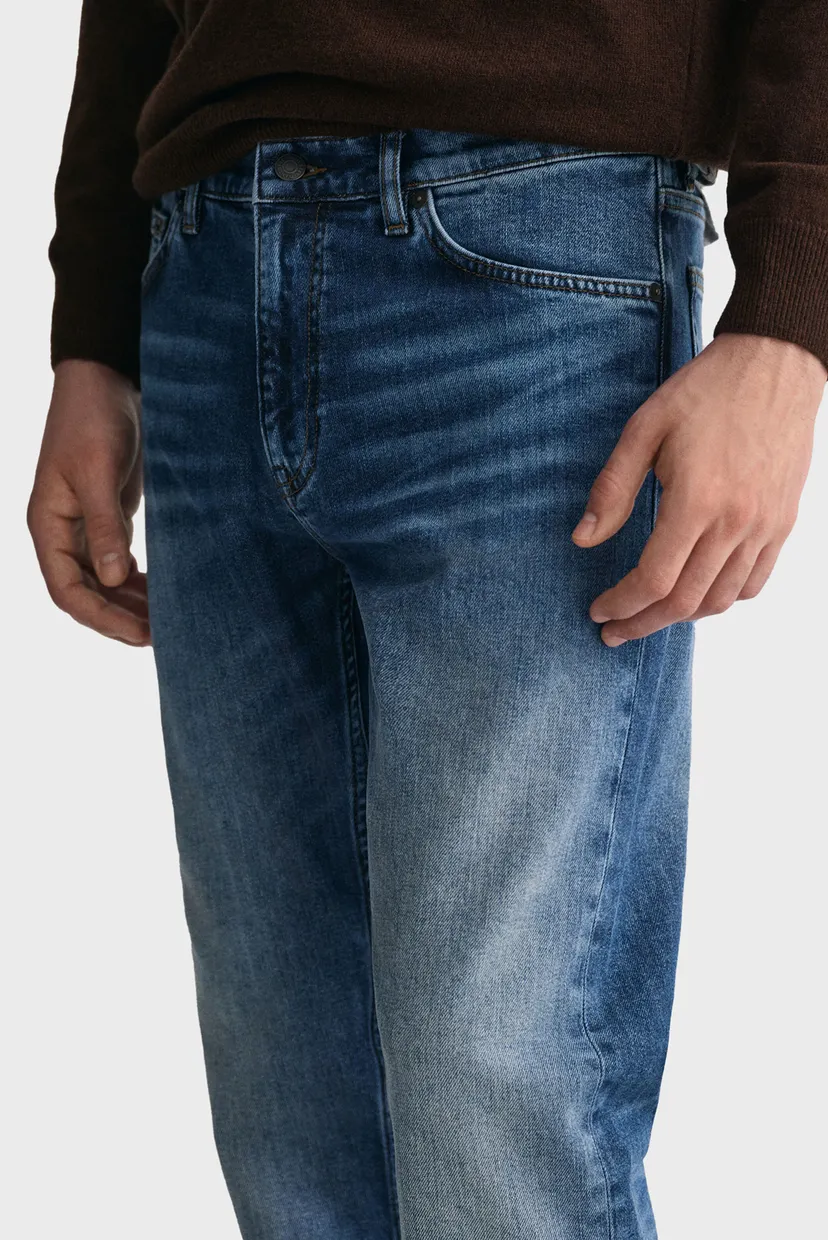 Мужские синие джинсы SLIM 5