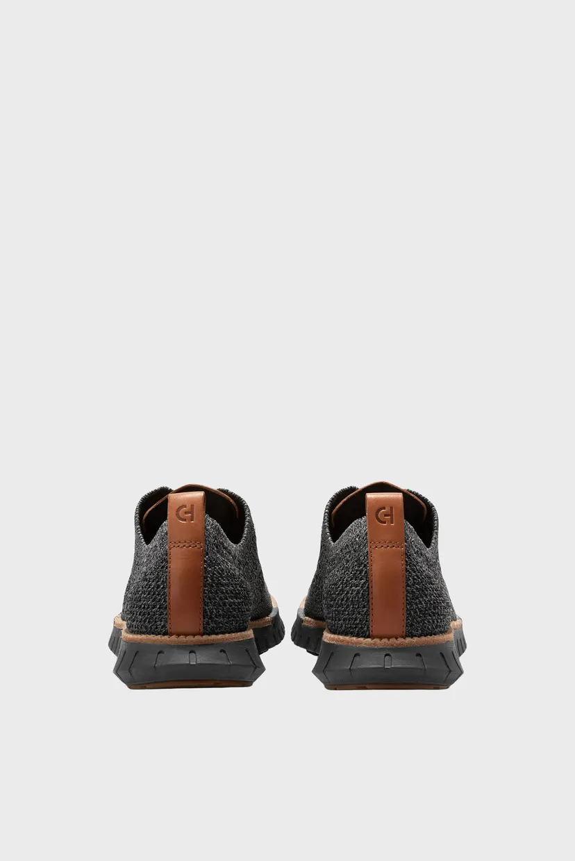 Чоловічі чорні кросівки ZERØGRAND Remastered Stitchlite Wingtip Oxford 4