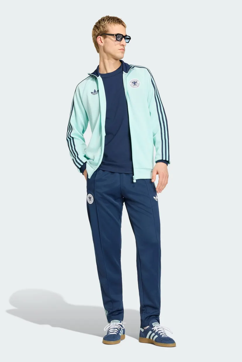 Мужская мятная спортивная кофта Germany Originals adidas JZ9340
