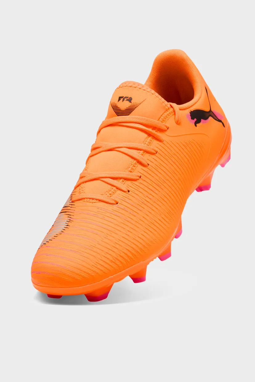 Оранжевые бутсы FUTURE 8 PLAY FG/AG Football Boots Unisex 5
