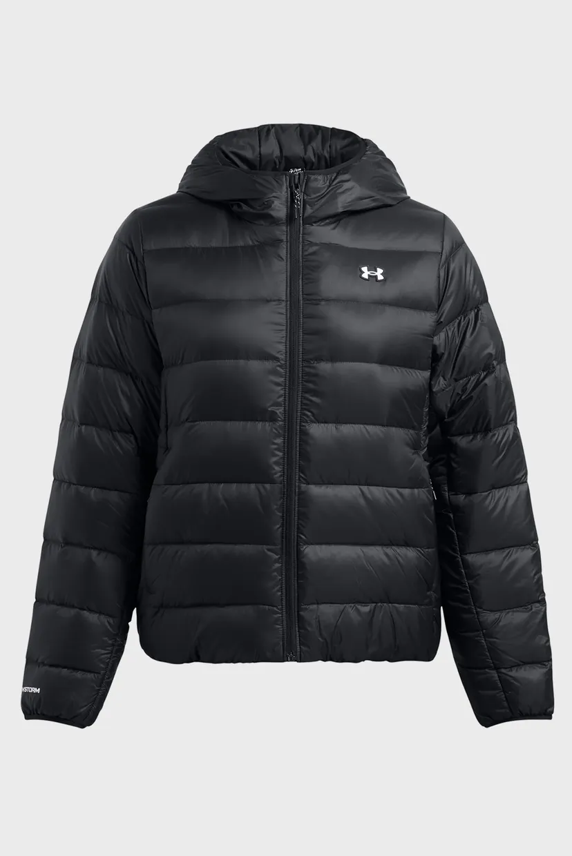 Жіночий чорний пуховик LEGEND DOWN HOODED JACKET 6
