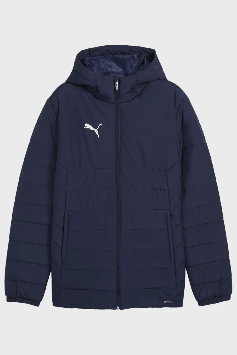 Чоловіча темно-синя куртка teamADDITIONS Hooded Padded Football 5