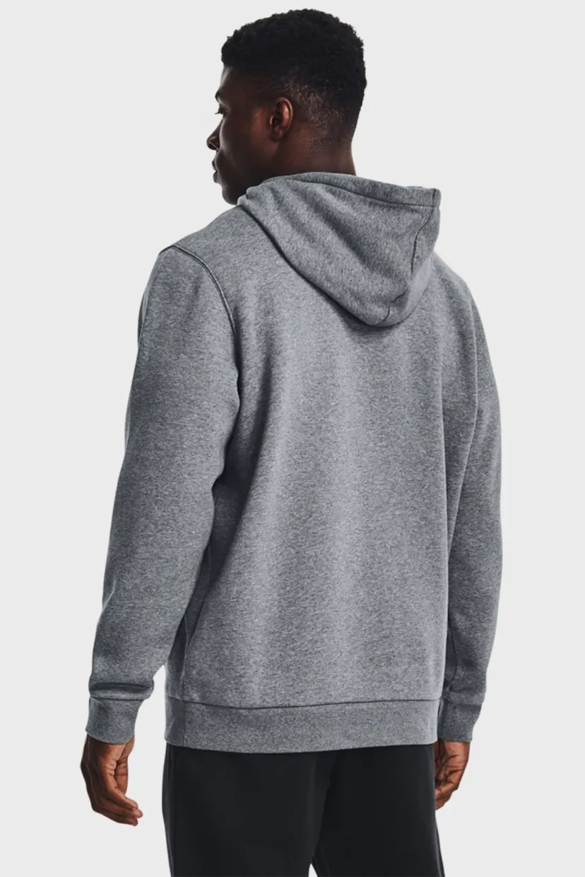 Чоловіче сіре худі UA Essential Fleece Hoodie 3