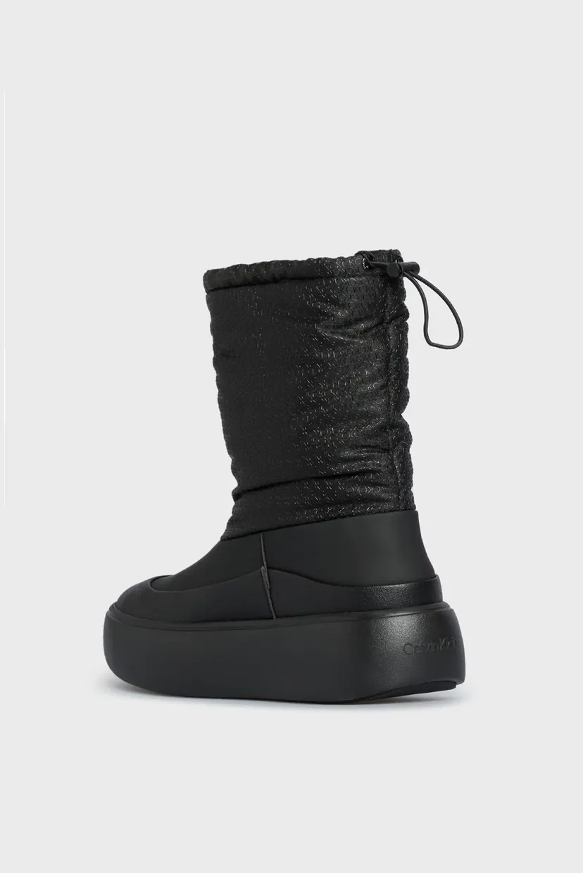 Женские черные дутики BUBBLE CUP MID BOOT-NANO MONO 5