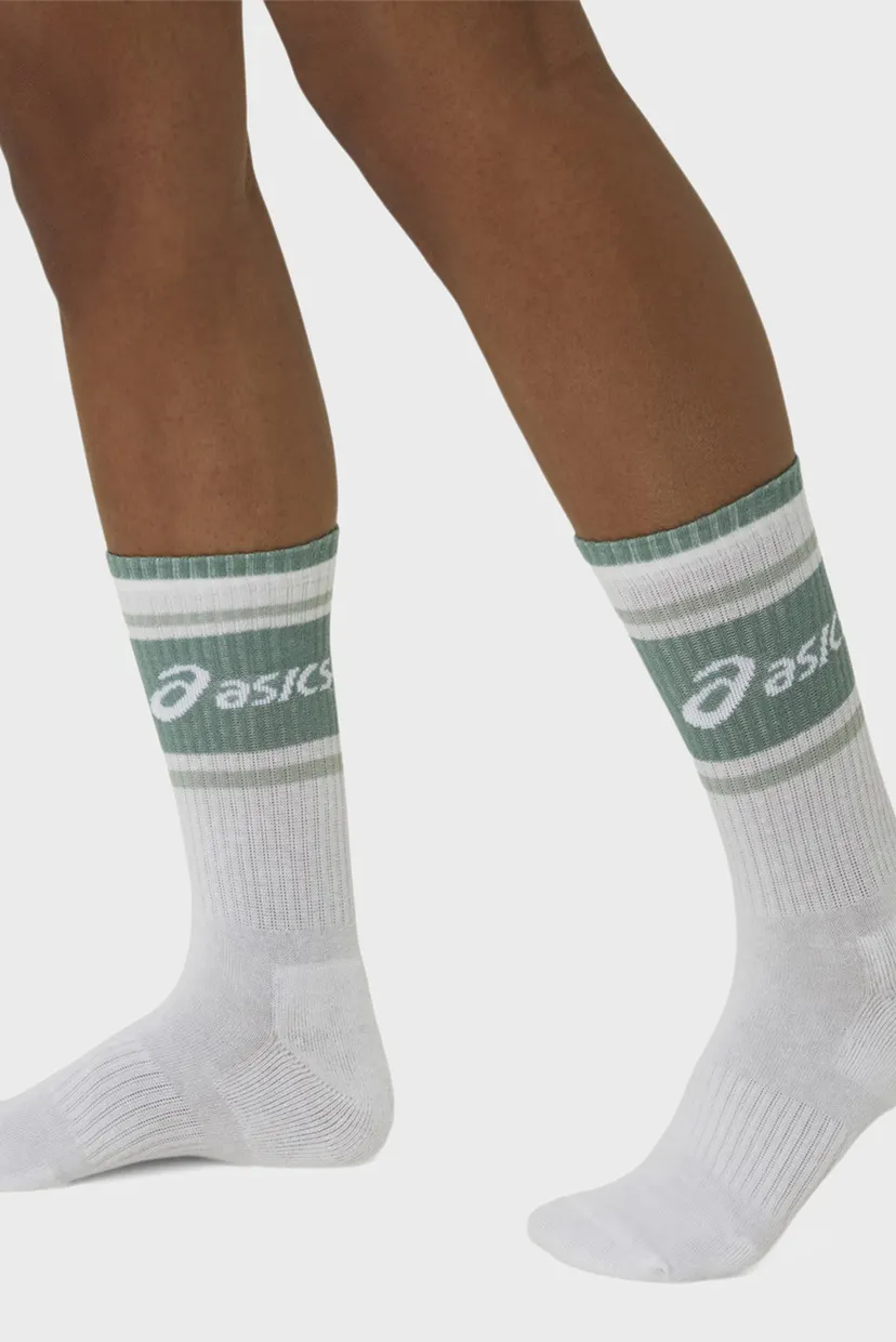 Белые носки (3 пары) ASICS LOGO CREW SOCK 7