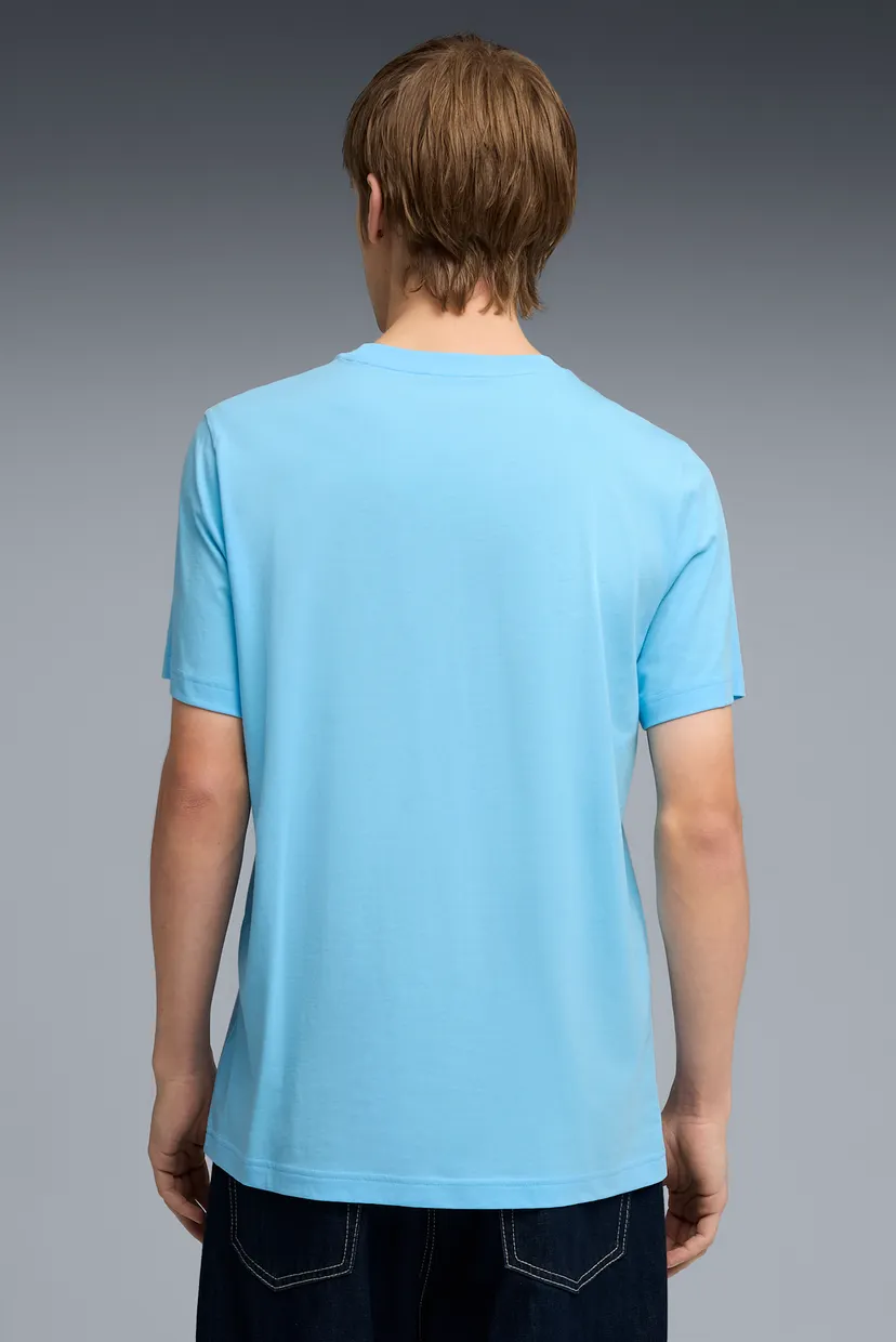Мужская голубая футболка ESS No. 1 Logo Tee Men 3