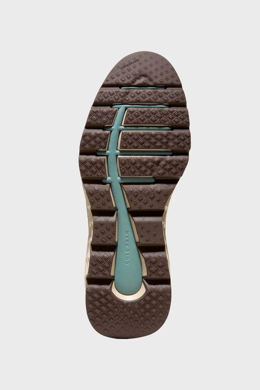 Мужские темно-коричневые кожаные броги 5.ZERØGRAND Wingtip Oxford 6