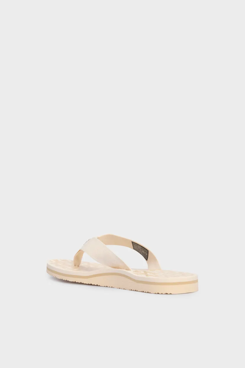 Женские бежевые вьетнамки TH EMBLEM BEACH SANDAL 5